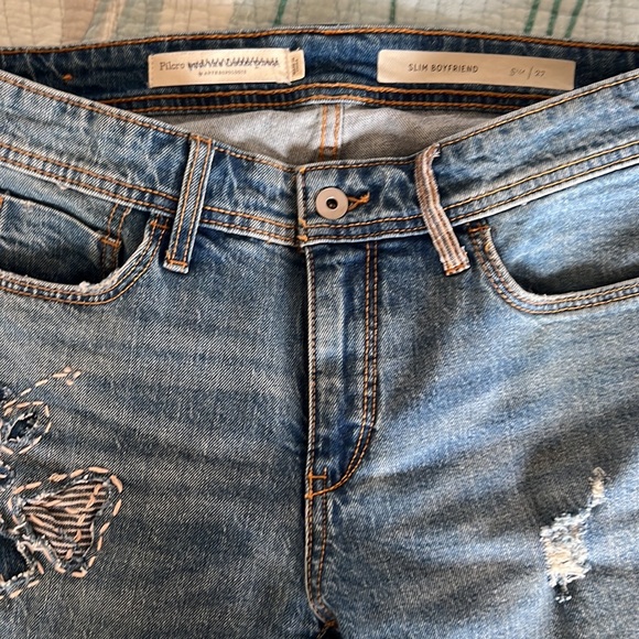 Pilcro by Anthropology slim boyfriend jeans - Picture 2 of 4